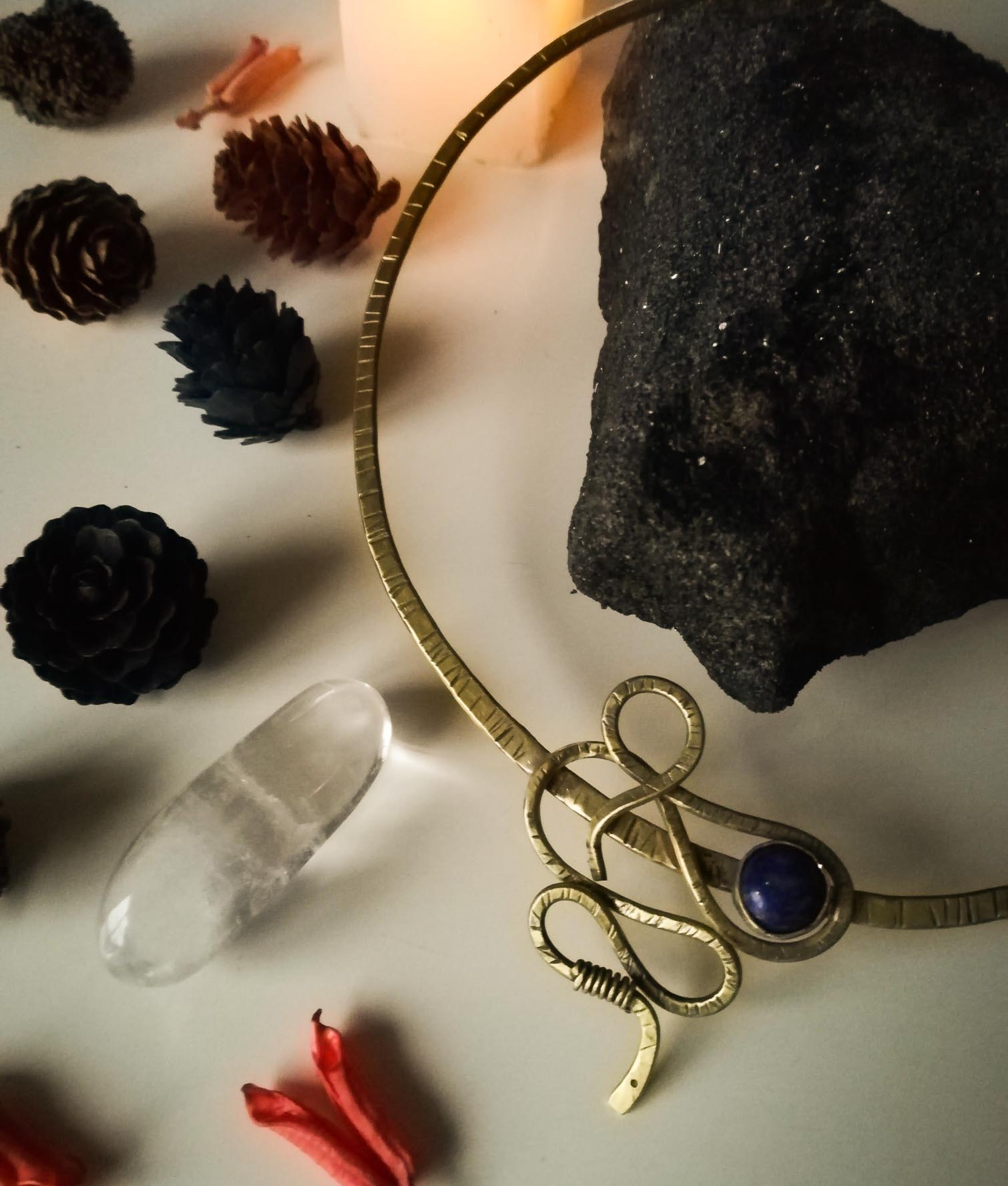 Collana rigida Snake - immagine 3